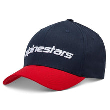 Load image into Gallery viewer, Alpinestars Linear Hat - Navy/Red
