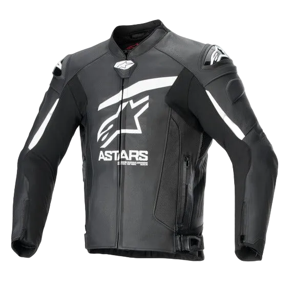 Alpinestars GP Plus R V4 Airflow Motorcycle Jacket - Black/White