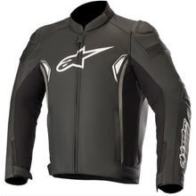 Load image into Gallery viewer, Alpinestars SP1 V2 Leather Motorcycle Jackets - Black/Dark/Grey
