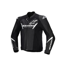Load image into Gallery viewer, Alpinestars Faster V3 Air Leather Jacket - Black White