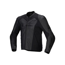 Load image into Gallery viewer, Alpinestars Faster V3 Air Leather Jacket - Black Black