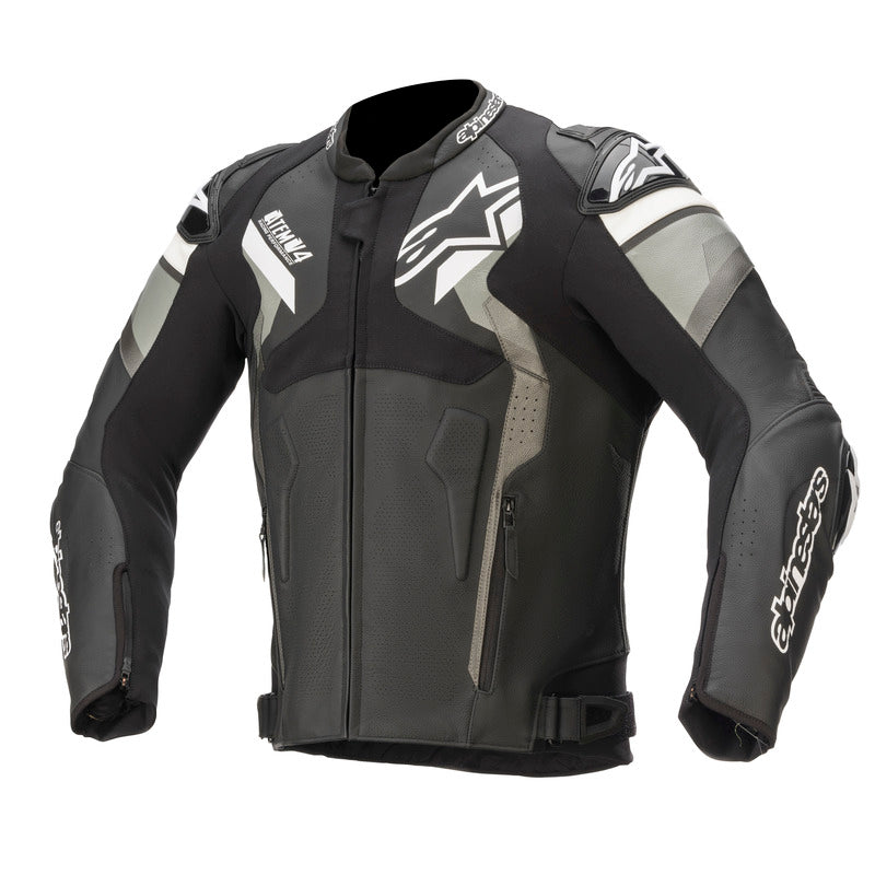Alpinestars Atem V4 Motorcycle Jacket - Black/Grey/White - View 1 | Everest Motorcycles
