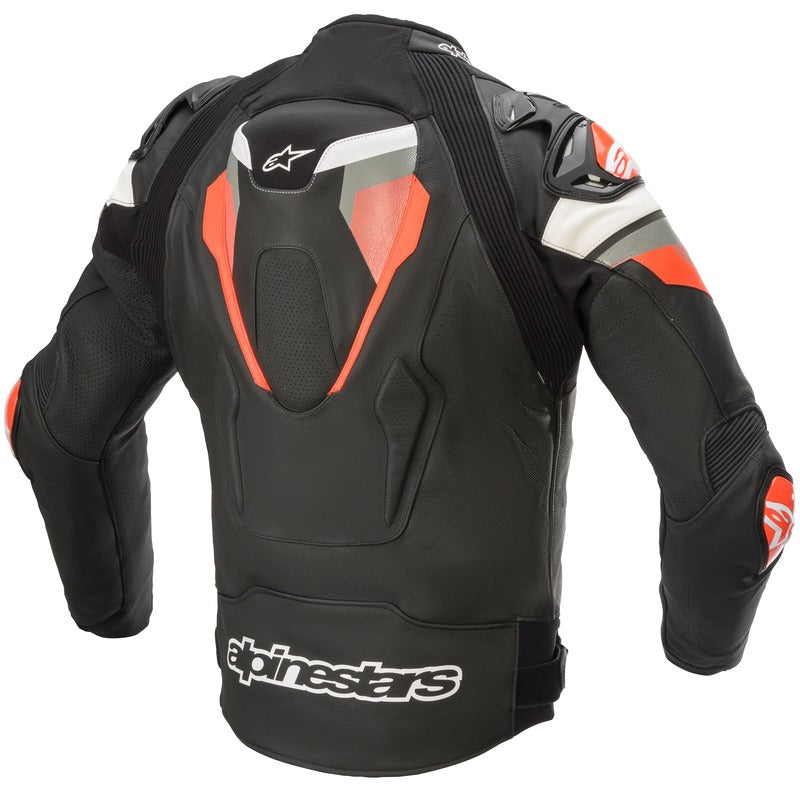 Alpinestars Atem V4 Motorcycle Jacket - Black/Grey Fluro/Red - View 2 | Everest Motorcycles