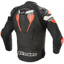 Load image into Gallery viewer, Alpinestars Atem V4 Motorcycle Jacket - Black/Grey Fluro/Red - View 2 | Everest Motorcycles