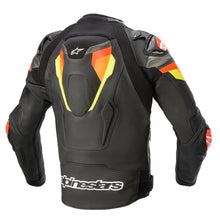 Load image into Gallery viewer, Alpinestars Atem V4 Motorcycle Jacket - Black/Fluro/Red/Fluro/Yellow - View 2 | Everest Motorcycles