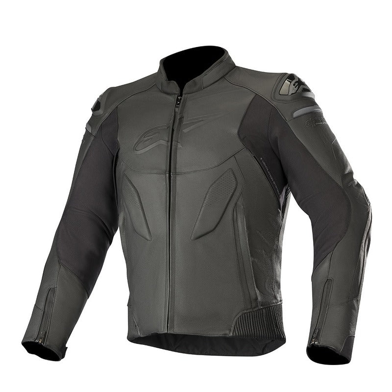 Alpinestars Caliber Leather Jacket - Black - MotoHeaven