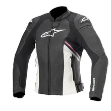 Load image into Gallery viewer, Alpinestars Stella GP Plus R v3 Airflow Motorcycle Jacket - Black/White/Fuchia - MotoHeaven