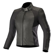 Load image into Gallery viewer, Alpinestars Vika v2 Women&#39;s Leather Motorcycle Jacket - Black