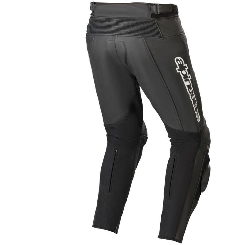 Alpinestars Track v2 Leather Pants - Black - MotoHeaven