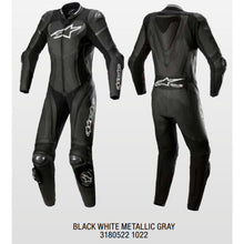 Load image into Gallery viewer, Alpinestars Womens Gp Plus One Piece Suit - Black White Metallic Gray