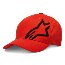 Load image into Gallery viewer, Alpinestars Corp Shift 2 Flexfit Hat - Warm Red/Black