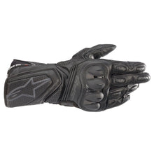 Load image into Gallery viewer, Alpinestars Women&#39;s SP8 V3 Leather Motorcycle Gloves - Black/Black