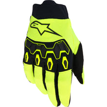 Load image into Gallery viewer, Alpinestars 2026 Full Bore V2 Youth Gloves - Fluro Yellow/Black - View 1 | Everest Motorcycles