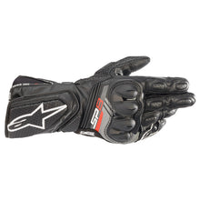 Load image into Gallery viewer, Alpinestars SP8 V3 Leather Motorcycle Gloves - Black