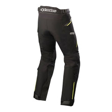 Load image into Gallery viewer, Alpinestars Big Sur Goretex Pro Motorcycle Pants - Black/Fluro Yellow