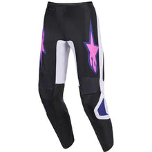 Load image into Gallery viewer, Alpinestars 2026 Fluid Grid Pants - Black/Light Gray/Purple - View 1 | Everest Motorcycles