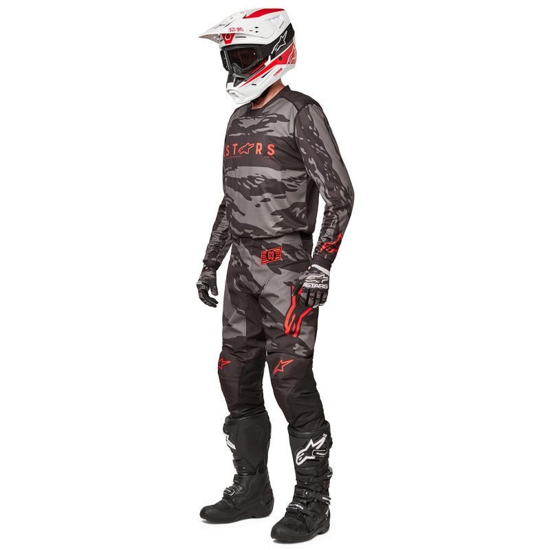 Alpinestars 2022 Racer Tactical Pants - Black/Grey Camo/Fluro Red