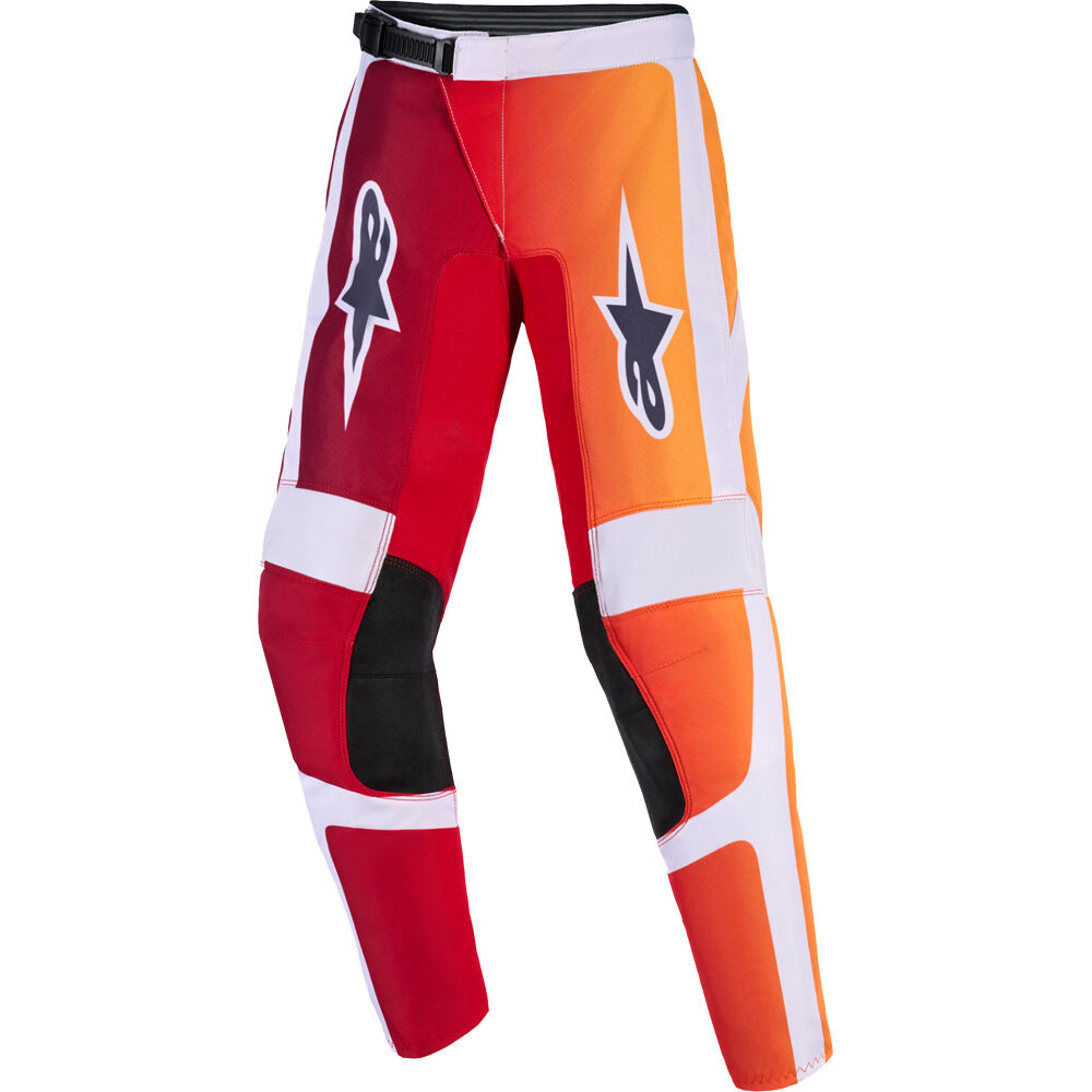 Alpinestars 2026 Youth Fluid Portl Pants - Red/Light Gray/Dark Gray - View 1 | Everest Motorcycles