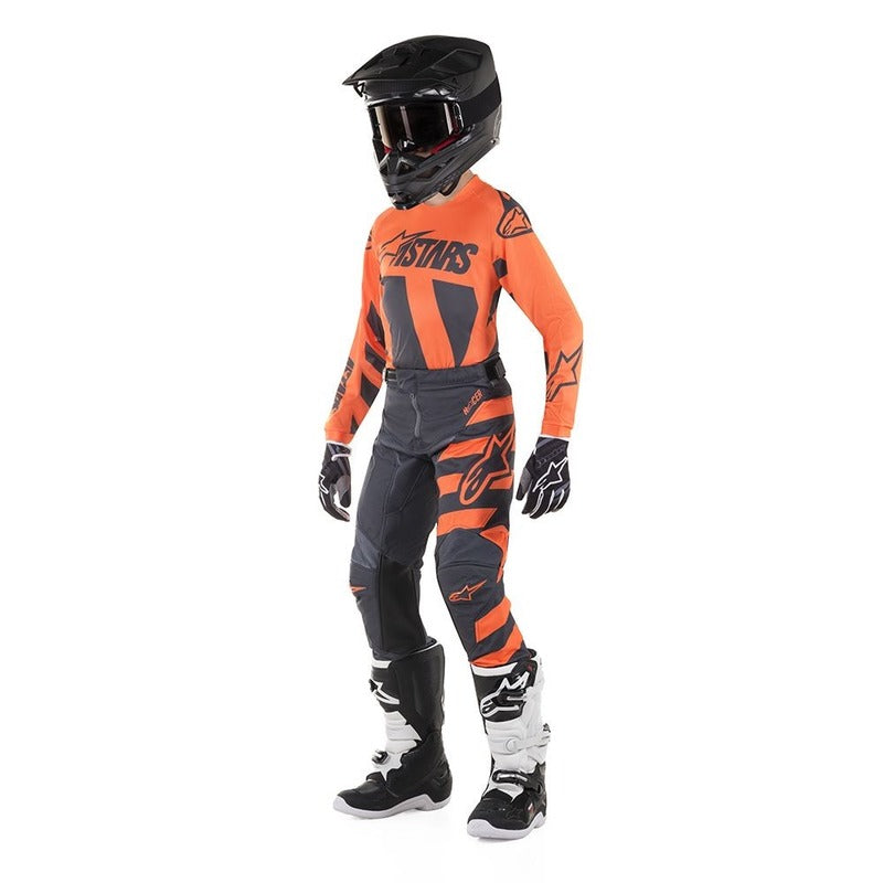 Alpinestars 2019 MX Racer Braap Kids MX Pants - Orange/Grey