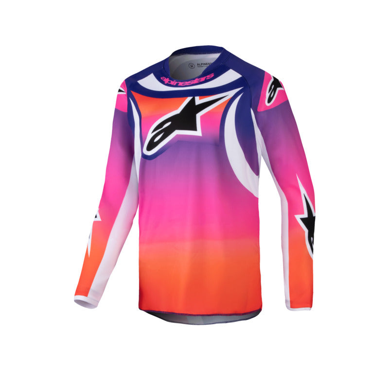 Alpinestars 2025 Youth Racer Wurx Jersey - Multicolor/White