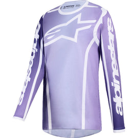 Alpinestars 2026 Womens Fluid Apex Jersey - Violet White - View 1 | Everest Motorcycles