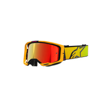 Load image into Gallery viewer, Alpinestars Vision 8 Corp Goggles Mirrored Red Lens - Yellow Pink
