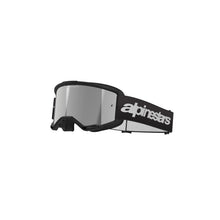 Load image into Gallery viewer, Alpinestars Vision 3 Wordmark Goggles With Mirror Silver Lens - Black