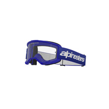Load image into Gallery viewer, Alpinestars Vision 3 Wordmark Goggles - Clear Lens - Blue