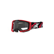 Load image into Gallery viewer, Alpinestars Vision 8 Luar Goggles With Clear Lens - Red Black