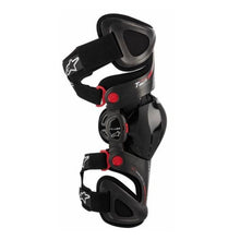 Load image into Gallery viewer, Alpinestars Fluid Tech Left Knee Brace With Spacers - Anthracite Red White