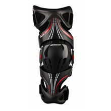 Load image into Gallery viewer, Alpinestars Fluid Tech Left Knee Brace With Spacers - Anthracite Red White