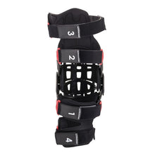 Load image into Gallery viewer, Alpinestars Bionic 10 Carbon Motorcycle Knee Brace - Left - Black/Red
