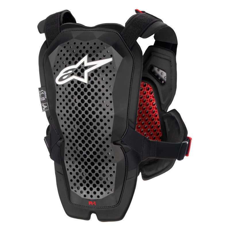 Alpinestars A1 Chest Guard - Anthracite Black Red