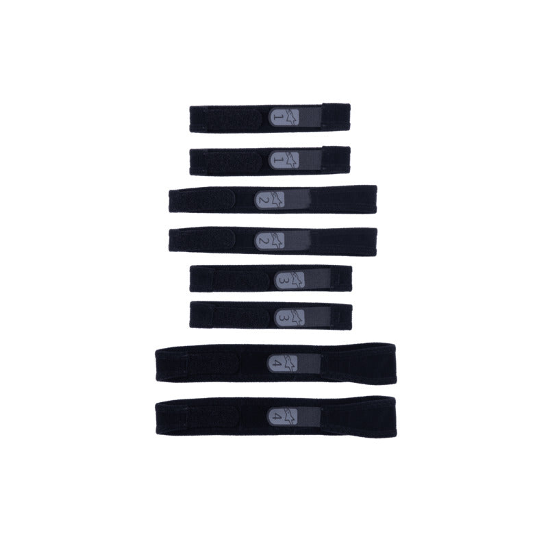 Alpinestars Straps Set L&R Single S-Tech Rk-10&7 Knee Brace - Black Gray