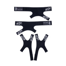 Load image into Gallery viewer, Alpinestars Straps Set L&amp;R For Rk-7 Knee Brace - Black White