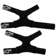Load image into Gallery viewer, Alpinestars Strap Kit For Fluid Tech Knee Brace - Black