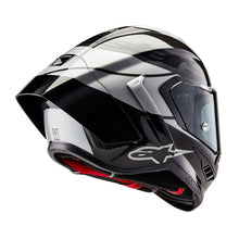 Load image into Gallery viewer, Alpinestars Supertech SR10 Element ECE 22.06 Helmet - Black/Carbon Silver/Black Glossy - MotoHeaven