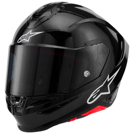 Alpinestars Supertech S-R7 Solid ECE06/DOT Full Face Helmet  Black Glossy