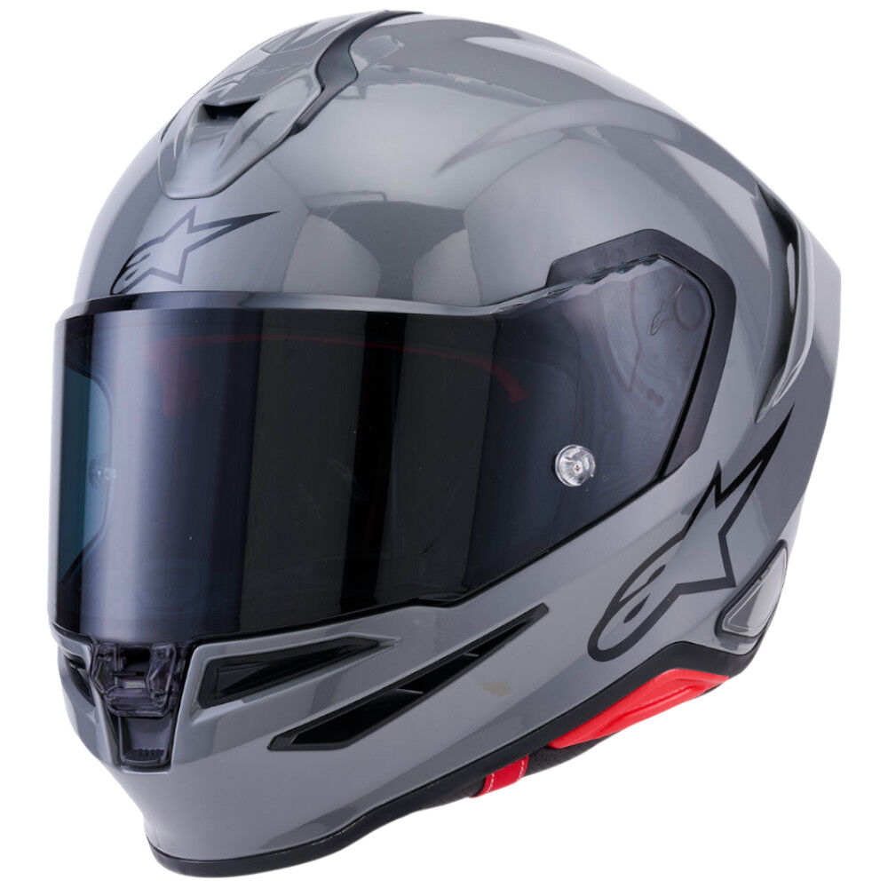 Alpinestars Supertech S-R7 Solid ECE06/DOT Full Face Helmet  Grey Gloss
