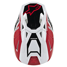 Load image into Gallery viewer, Alpinestars MX 2019 S-M8 Triple Motocross Helmet - Red/White/Black - View 7 | Everest Motorcycles