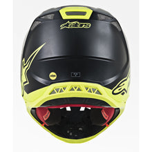 Load image into Gallery viewer, Alpinestars MX 2019 S-M8 Radium Motocross Helmet - Black/Fluro/Grey - View 5 | Everest Motorcycles