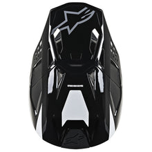 Load image into Gallery viewer, Alpinestars MX 2019 S-M8 Radium Motocross Helmet - Black/White/Grey - View 7 | Everest Motorcycles