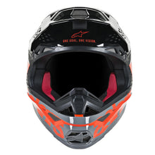 Load image into Gallery viewer, Alpinestars MX 2019 S-M8 Radium Motocross Helmet - Fluro Red/Black - View 2 | Everest Motorcycles