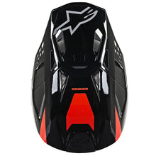Load image into Gallery viewer, Alpinestars MX 2019 S-M8 Radium Motocross Helmet - Fluro Red/Black - View 7 | Everest Motorcycles