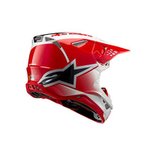 Load image into Gallery viewer, Alpinestars Supertech SM10 Unite Helmet - Red White Gloss - View 2 | Everest Motorcycles