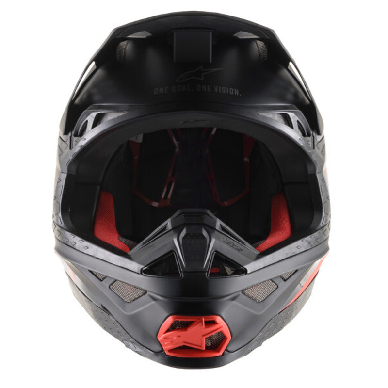 Alpinestars Supertech M8 Echo Motorcycle Helmet - Dark Grey - View 3 | Everest Motorcycles