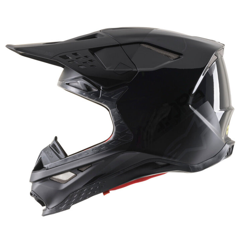 Alpinestars Supertech M8 Echo Motorcycle Helmet - Black Anthracite - View 3 | Everest Motorcycles