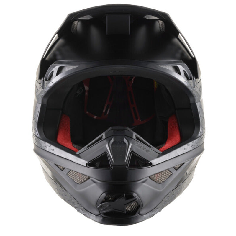 Alpinestars Supertech M8 Echo Motorcycle Helmet - Black Anthracite - View 4 | Everest Motorcycles