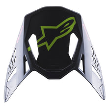 Load image into Gallery viewer, Alpinestars Supertech M8 Echo ECE Helmet- Black Blue/ Fluro Yellow Fluro Pink