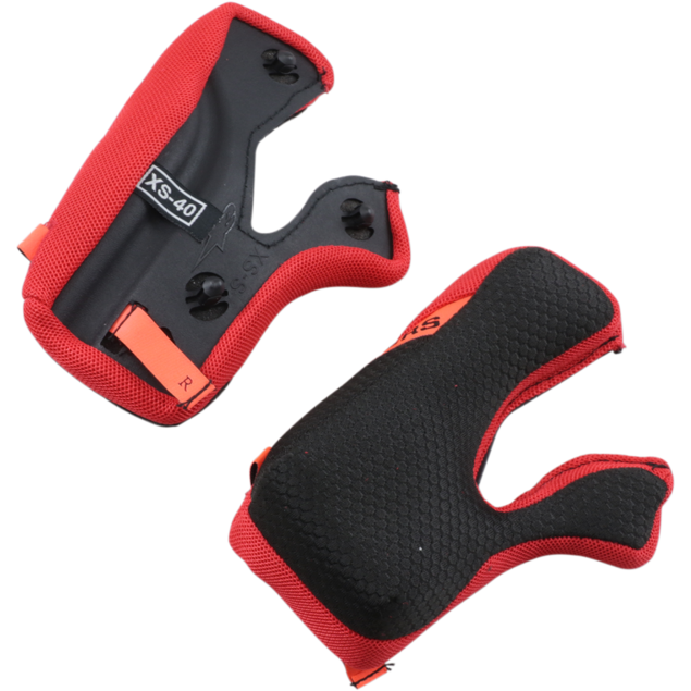 Alpinestars Cheek Pad Set For SM5 Helmet (+5MM) - Gray | Everest Motorcycles